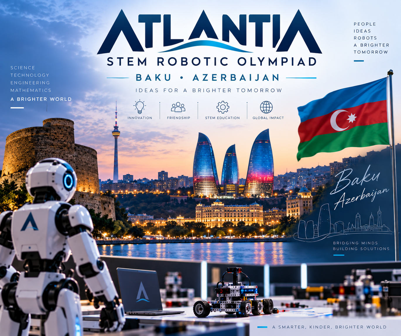The Atlantia Stem Robotic Olympiads - Azerbaijan Baku